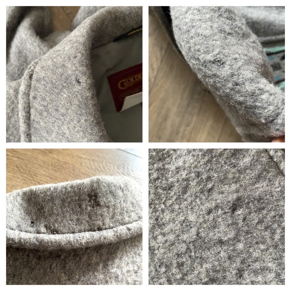 ❌SOLD❌Vintage 70s Chimayo Wool Bomber Jacket - Picture 6 of 9